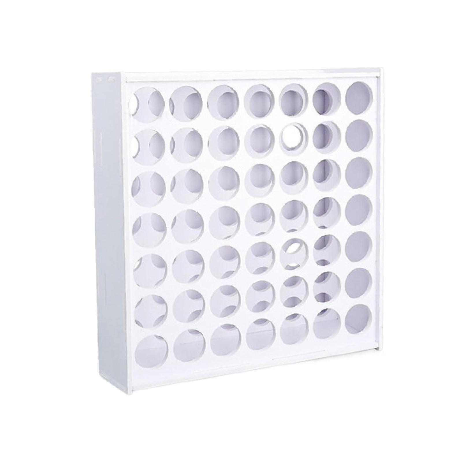LeeQinersw Craft Paint Storage Organizer, Multifunctional Paint Holder, Craft Painting, DIY 49 Hole