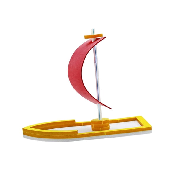 LeeQinersw Creative diy Model Kits Novelty Educational Sailboat Science Projects Experiment