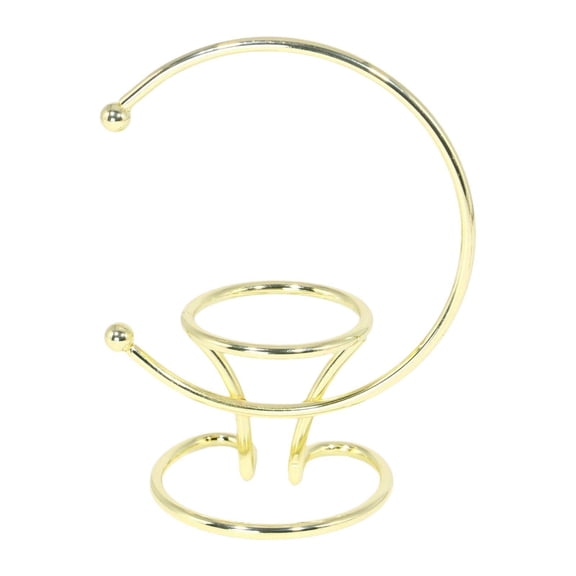 LeeQinersw Crystal Ball Metal Holder Spheres Metal Base Photo Props Creative Birthday Gifts Gold
