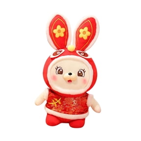 LeeQinersw Cute Rabbit Plush Toy, Stuffed Bunny Animal Ornament Throw Pillow for Table Shop 55cm