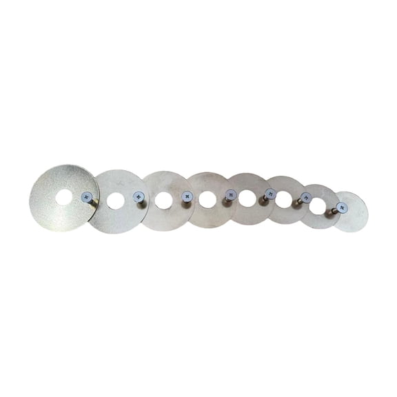 LeeQinersw Cymbal Replacement Sturdy Accessories Easy to Install Stable Sound Sizzle Chain Large and small loop
