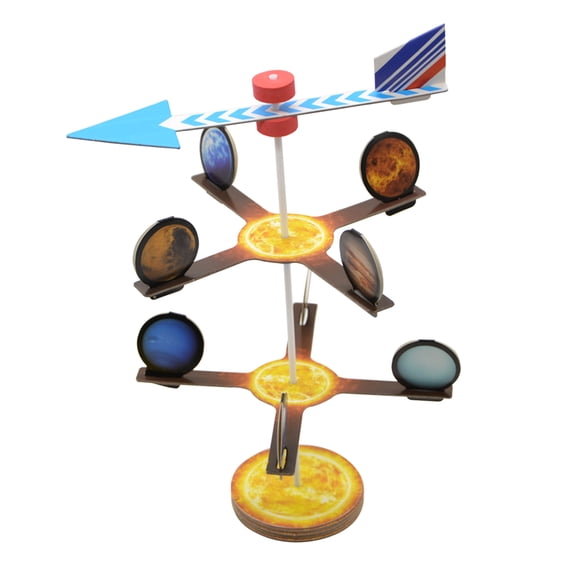 LeeQinersw DIY Assembled Planets Model Model Kits Science Astronomy Educational Toys For