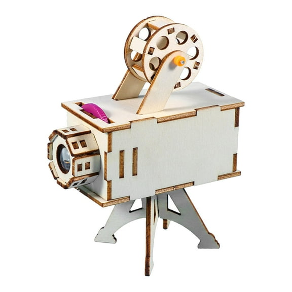 LeeQinersw DIY Educational Model Set Toys Assembly 3D Puzzles Projector Homeschool Projects