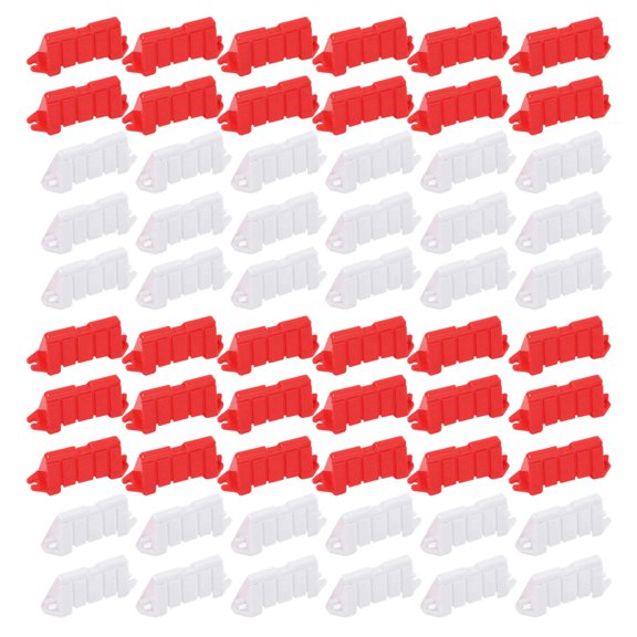 LeeQinersw DIY Interlocking Race Accessory Educational Easily Install Sturdy Field Fence 60 Piece