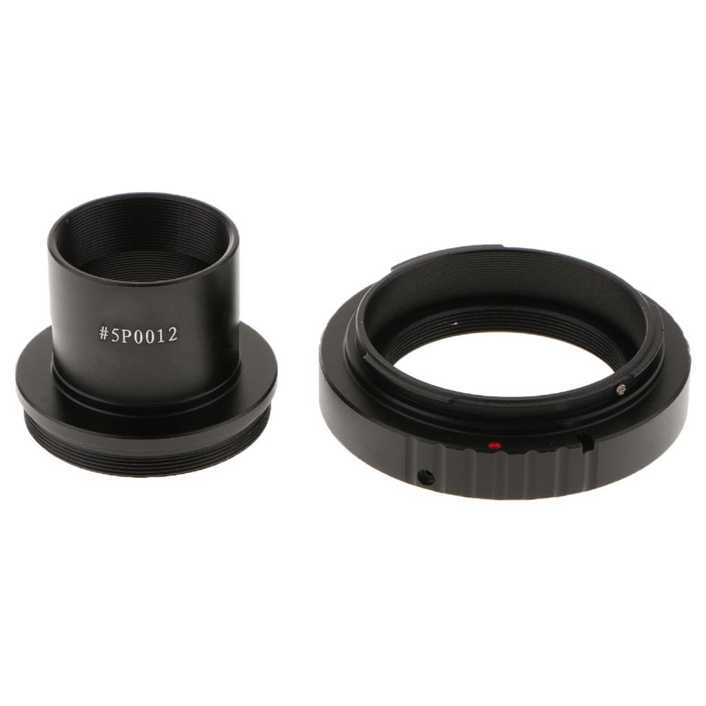 Video Camera Adapter Sizes LeeQinersw DSLR Camera Adaptor T- for Camera + 1.25inch Telescope Mount ...