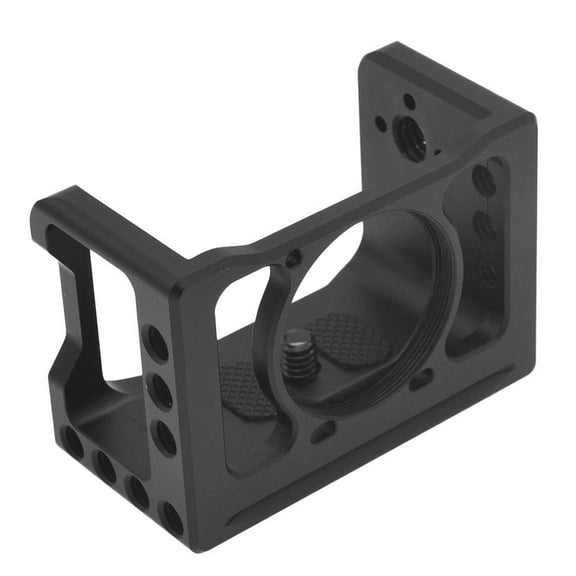 LeeQinersw DSLR Rig, Camera Cage Bracket Built-in Shoe Mount and Screw Hole for RX0 II