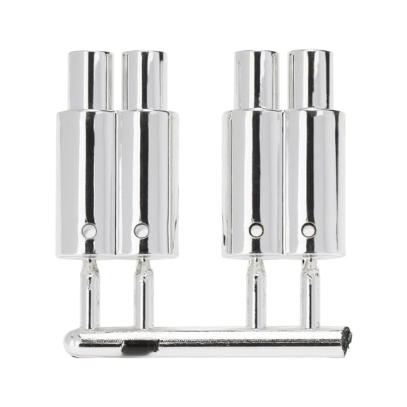 LeeQinersw Darling BabyPremium Dual-Outlet Exhaust Tailpipe Kit Replacement for 1:10 RC Car