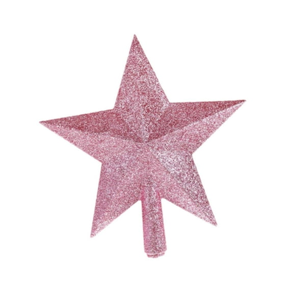 LeeQinersw Decorative Star for Christmas Trees, to Hang Or Give As A Gift to Decorate A Window, A Festive Table Or A Living Room. Ideal for The Holidays. Pink