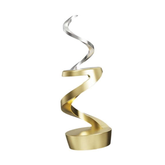 LeeQinersw Desk Toy Desktop Rotating Gyroscope Decorative for Birthday Gift,Metal,Relaxing gold