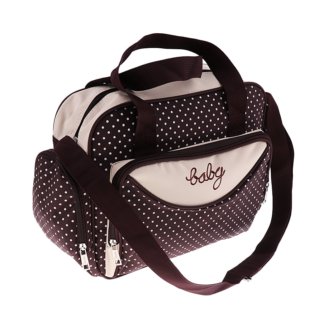 LeeQinersw Diaper Bag, Baby Bag, Nappy Bag, Care Bag, Travel Bag, Mummy Carrier, Baby Bag, Brown