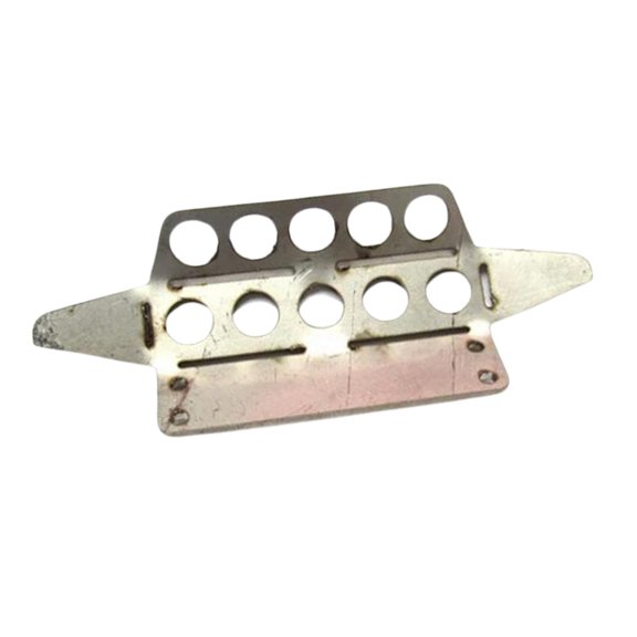 LeeQinersw Dolity 1/12th RC Crawler Car Stainless Steel Guard Board, Front Skid Plate Guard