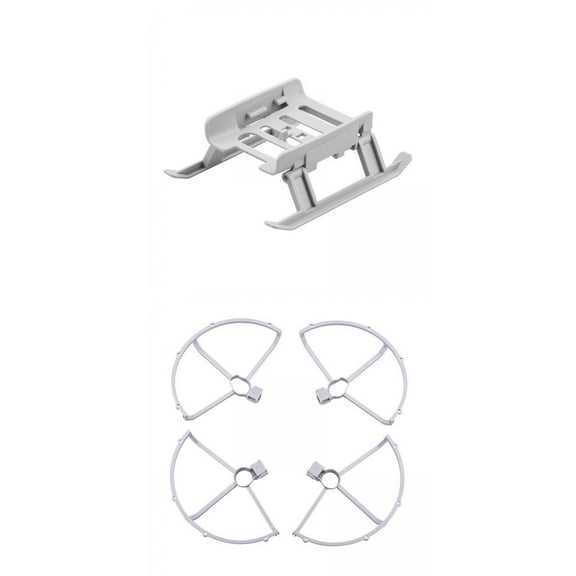 LeeQinersw Dolity Landing Gear Propellers Guard Protection Set UAV Foldable for DJI 2 Drone