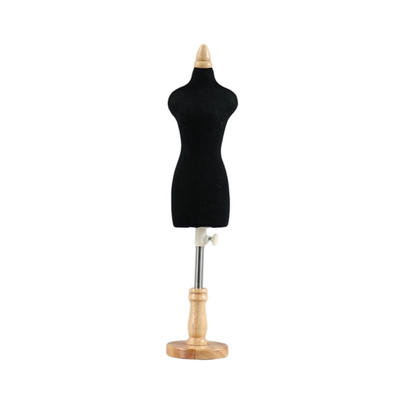LeeQinersw Doll Dress Display Holder Mini Tailor Dressmaker Photo Props Apparel Design Mini 33cm Round Base
