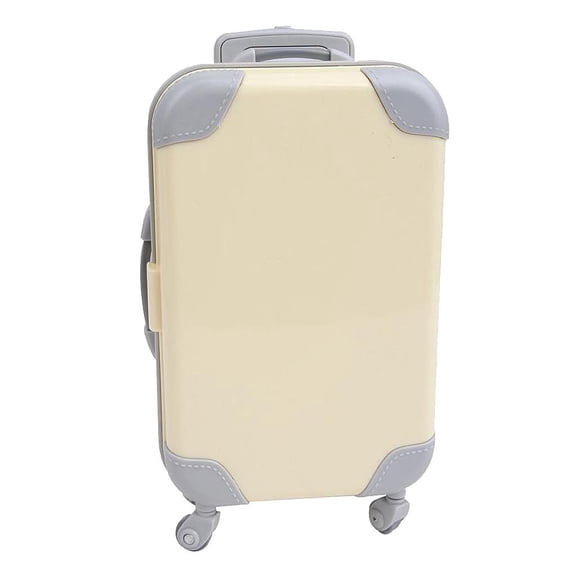 LeeQinersw Doll Suitcase Travel Case for 43cm Generation Doll Gift Accessory Yellow- A