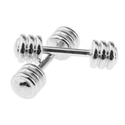 LeeQinersw Dollhouse Miniature, 112 Scale Mini Dumbbells ,Simulation Models ,Dollhouse Gym