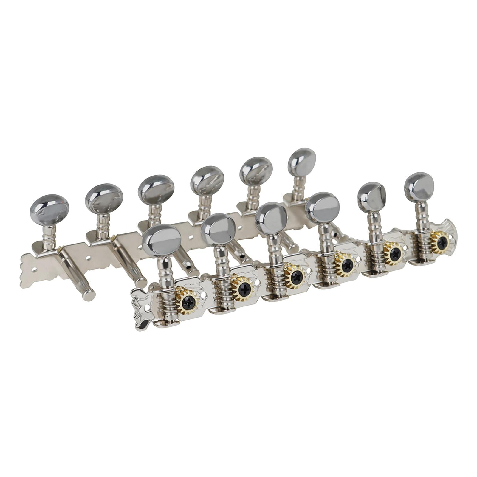 LeeQinersw Dovewill Retro Acoustic Guitar Tuning Pegs String Tuner Knob Round Machine Heads