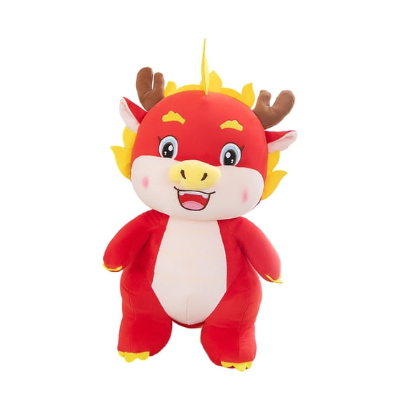 LeeQinersw Dragon Dolls Dragon Stuffed Toys Photo Props Cartoon Snuggling Dolls Dragon Toys 25cm