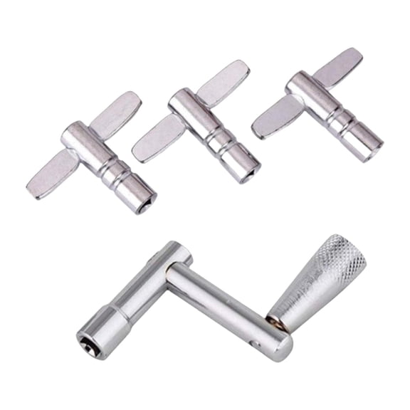 LeeQinersw Drum Tuning Key Hand Tool Professional Sturdy Easy to Use Lightweight Drums Accessory Drum Keys Set for Bass Drums Electronic