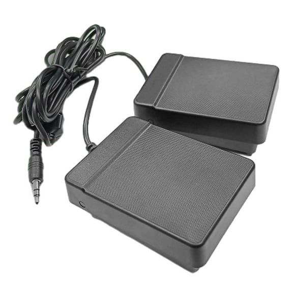 LeeQinersw Dual Pedal for Musical Instruments Piano Keyboard Pedal Momentary Footswitch for