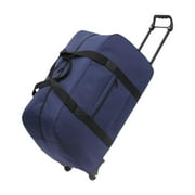 LeeQinersw Duffel Bag with Wheels Carrier Handbag Luggage Case for Sports Picnic