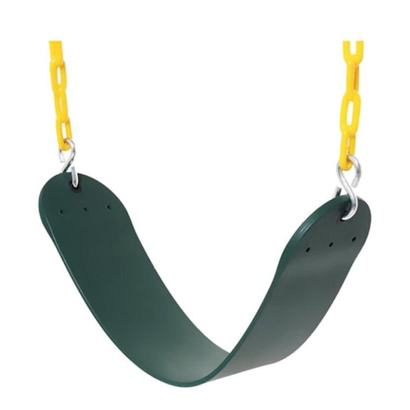 LeeQinersw Durable EVA Swing Seat with 66 "Chain Garden Patio Swing Set with 110kg Load for Green