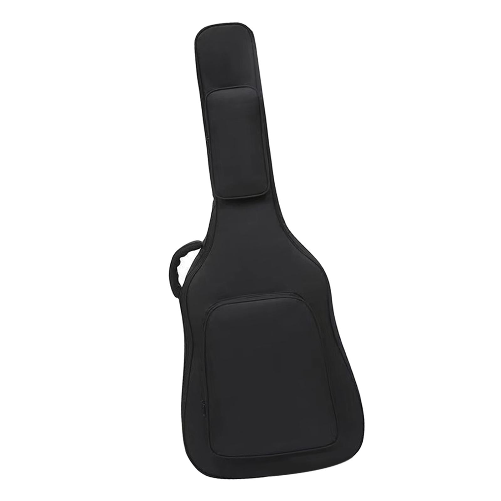 LeeQinersw Dustproof Electric Guitar Case Adjustable Strap Black