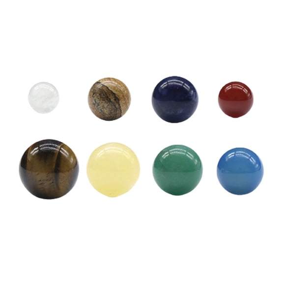 LeeQinersw Eight Planets Stones Educational Creative Gift Solar System Planets Solar System bagged