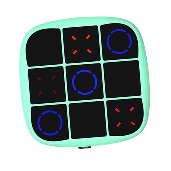 LeeQinersw Electric Chess Board Toe Game Board Games Brain Teaser Strategy Games Decorative green