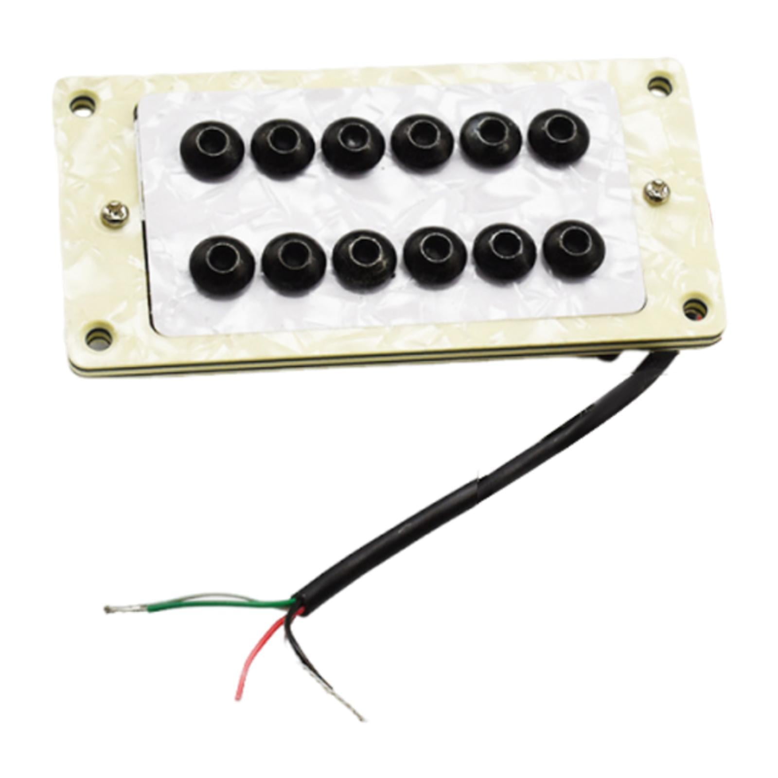 LeeQinersw Electric Guitar Humbucker Pickup Spare Part Replacement Compact Professional Easy to Install Musical Instrument Accessories Bridge