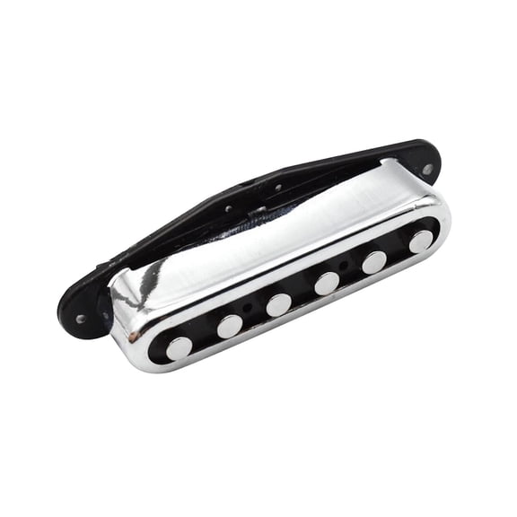 LeeQinersw Electric Guitar Pickup Single Coil Easy Installation High Output 6 String Pickup argent