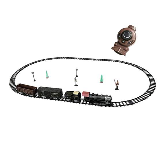 LeeQinersw Electric Train Toy Easy Assemble Railway Tracks Sets for Boys Girls Children Style A