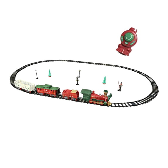 LeeQinersw Electric Train Toy Easy Assemble Railway Tracks Sets for Boys Girls Children Style C