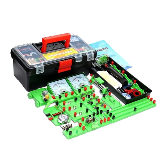 LeeQinersw Electricity and Magnetism Kit Electricity Circuit Educational Toys Physics Basic