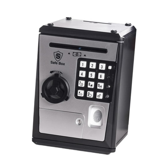 LeeQinersw , Electronic Password Code, Money Bank, Early Development, with Auto Scroll Bill Black
