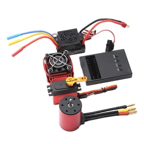 LeeQinersw Electronic Speed Controller Waterproof Sensorless Kits Motor 60A ESC Programming 4300kv