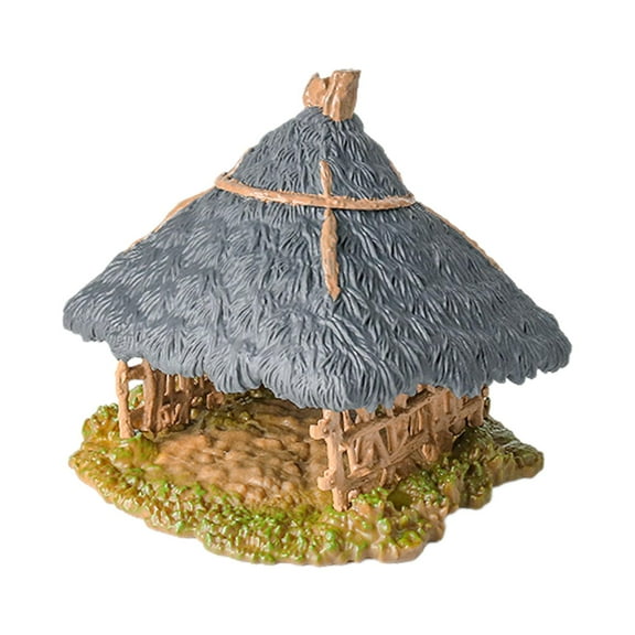 LeeQinersw Farmhouse Building Toy Home Decor Interactive Stable Micro Landscape Miniatures