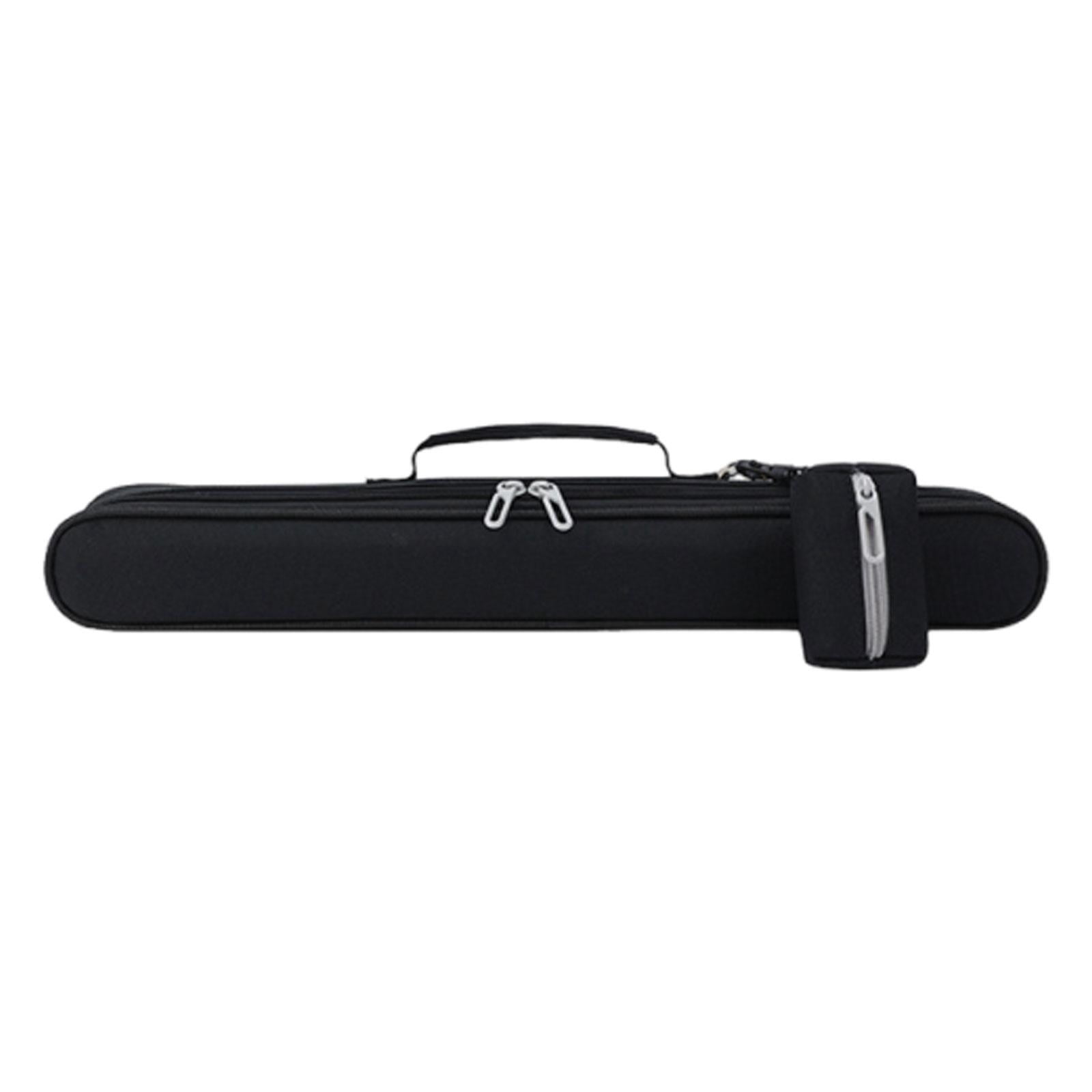 LeeQinersw Flute Carrying Case Carrying Pouch Gift Lightweight Bamboo Flute Storage Bag Black