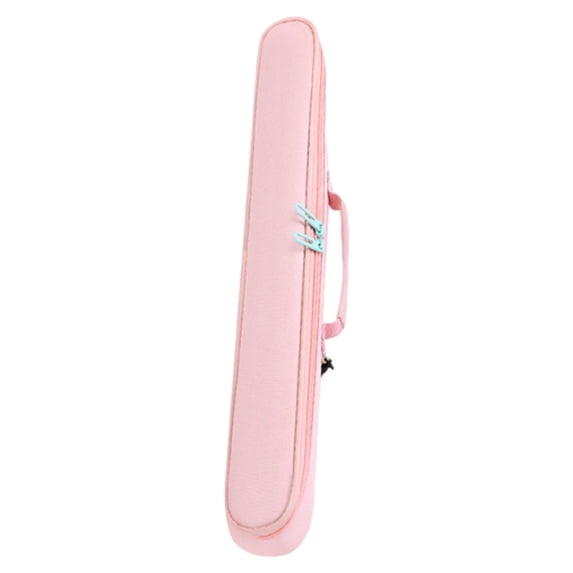 LeeQinersw Flute Carrying Case Carrying Pouch Gift Lightweight Bamboo Flute Storage Bag Pink