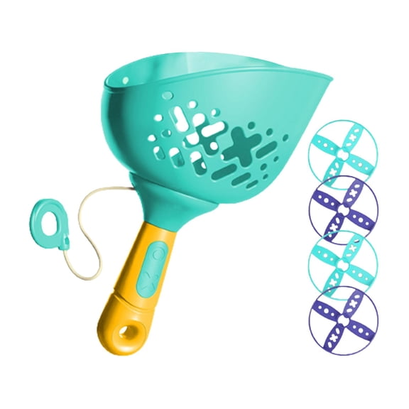 LeeQinersw Flying Saucer Bamboo Dragonfly Flying Outdoor Toys Outdoor Flying Saucer Machine blue
