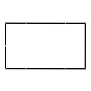 LeeQinersw Foldable Movie Projection Screen For Home Theater 332 X 187 Cm 16 Inches 16 9 150 in332x187cm 169