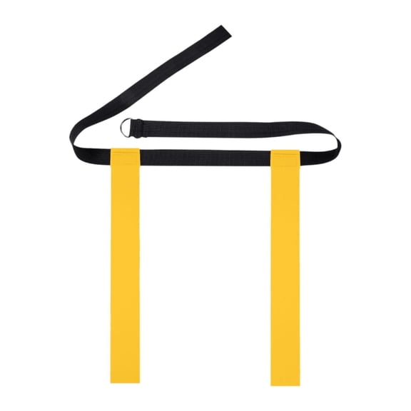 LeeQinersw Football Belt Flag Versatile Rugby Tag Belt Flag for Games Match Competition Yellow