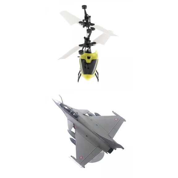 LeeQinersw France Dassault Rafale Fighter Attack Aircraft Model 1/72 Scale Toy Souvenir