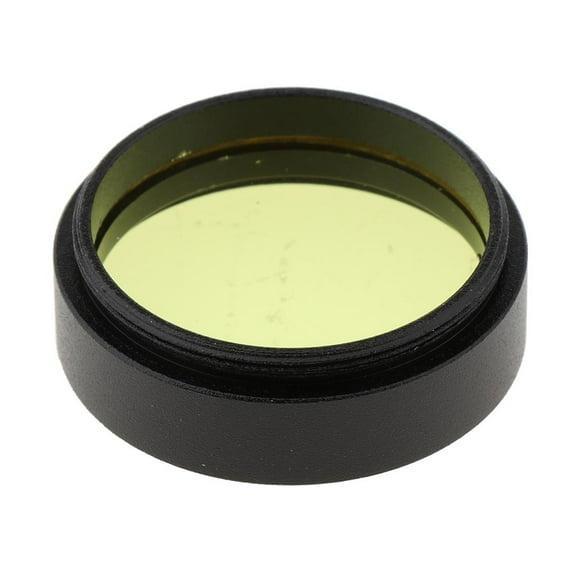 LeeQinersw Fully Multi-coated Telescope Eyepiece Accessory Filter Yellow Color 1.25inch for