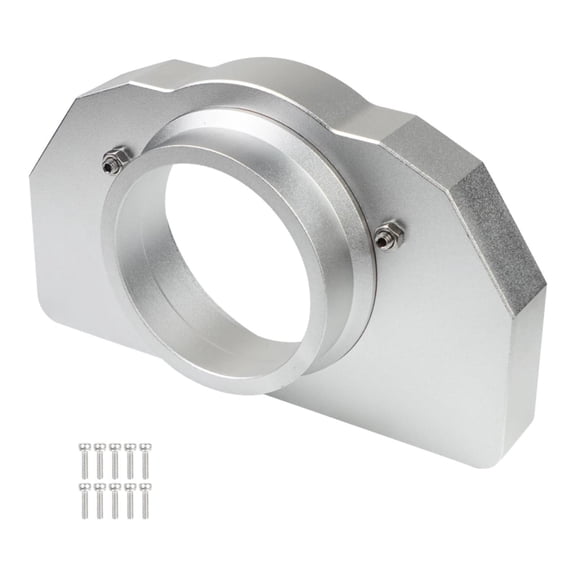 LeeQinersw Game Steering Wheel Base Stand Simple Installation Bearing Seat Sturdy Utility Silvery