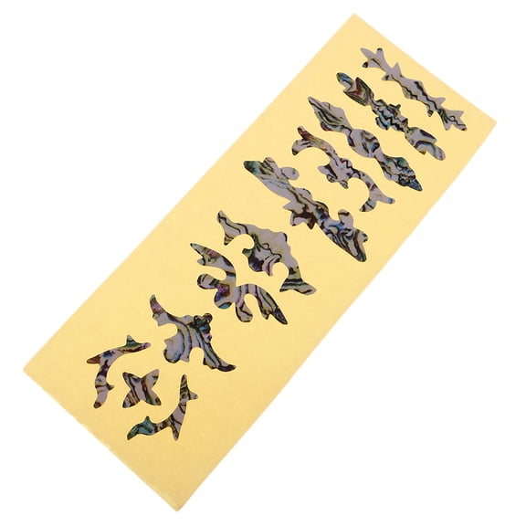 LeeQinersw Guitar Bass Fretboard Sticker Fret Label Decals Markers - Abalone Shell #1 1