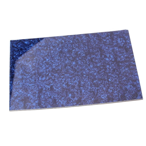 LeeQinersw Guitar Blank Scratch Pickguard Material PVC Blue