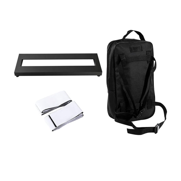 LeeQinersw Guitar Effect Pedal Board Removable Bass Pedalboard Aluminium Alloy Professional A