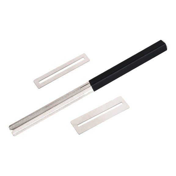 LeeQinersw Guitar Fret Crowning File Guitar Fret Tool with Fretboard Guards with 4 Crowning