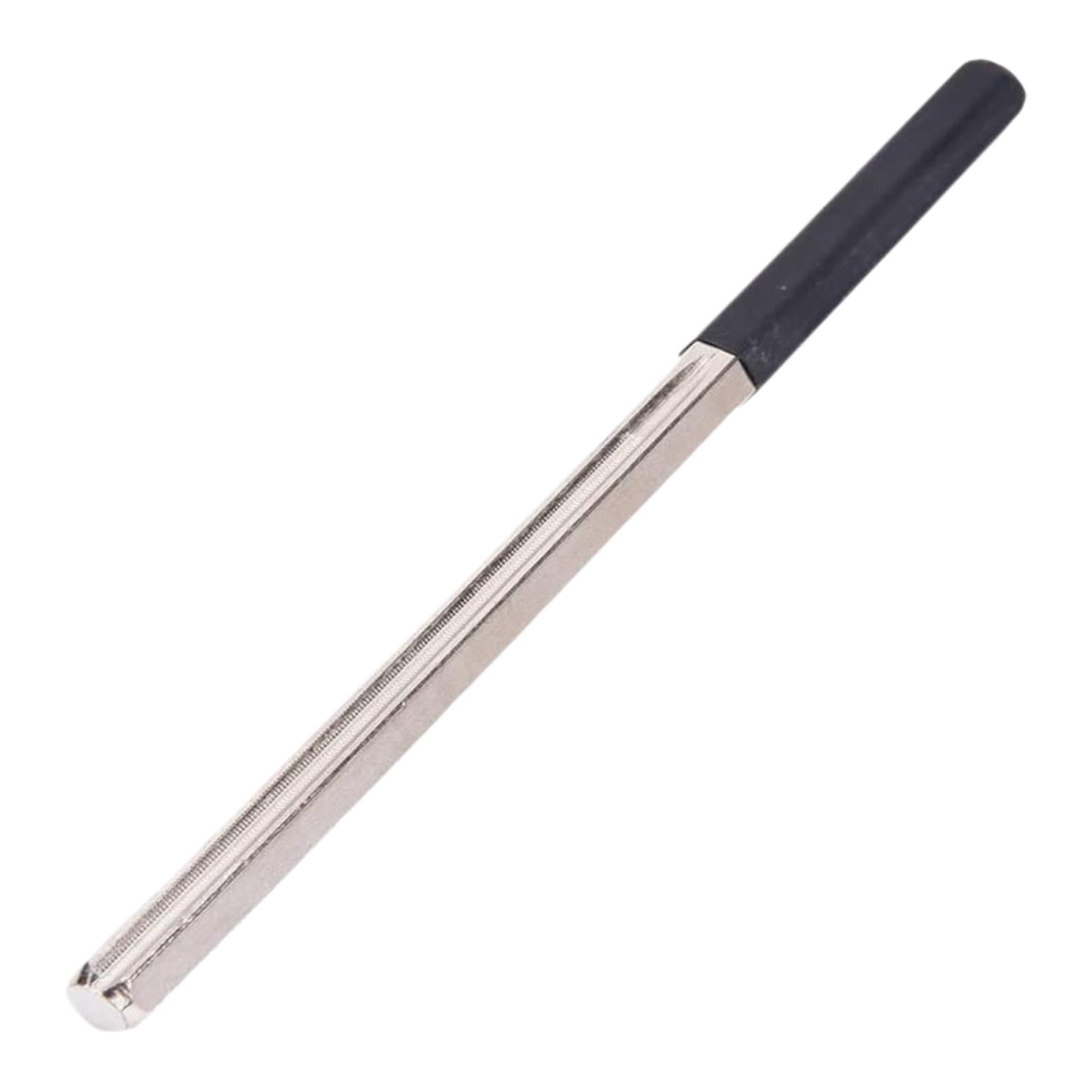 LeeQinersw Guitar Fret End Dressing File 3 Edges Polishing Repair Luthier Tool for Electric