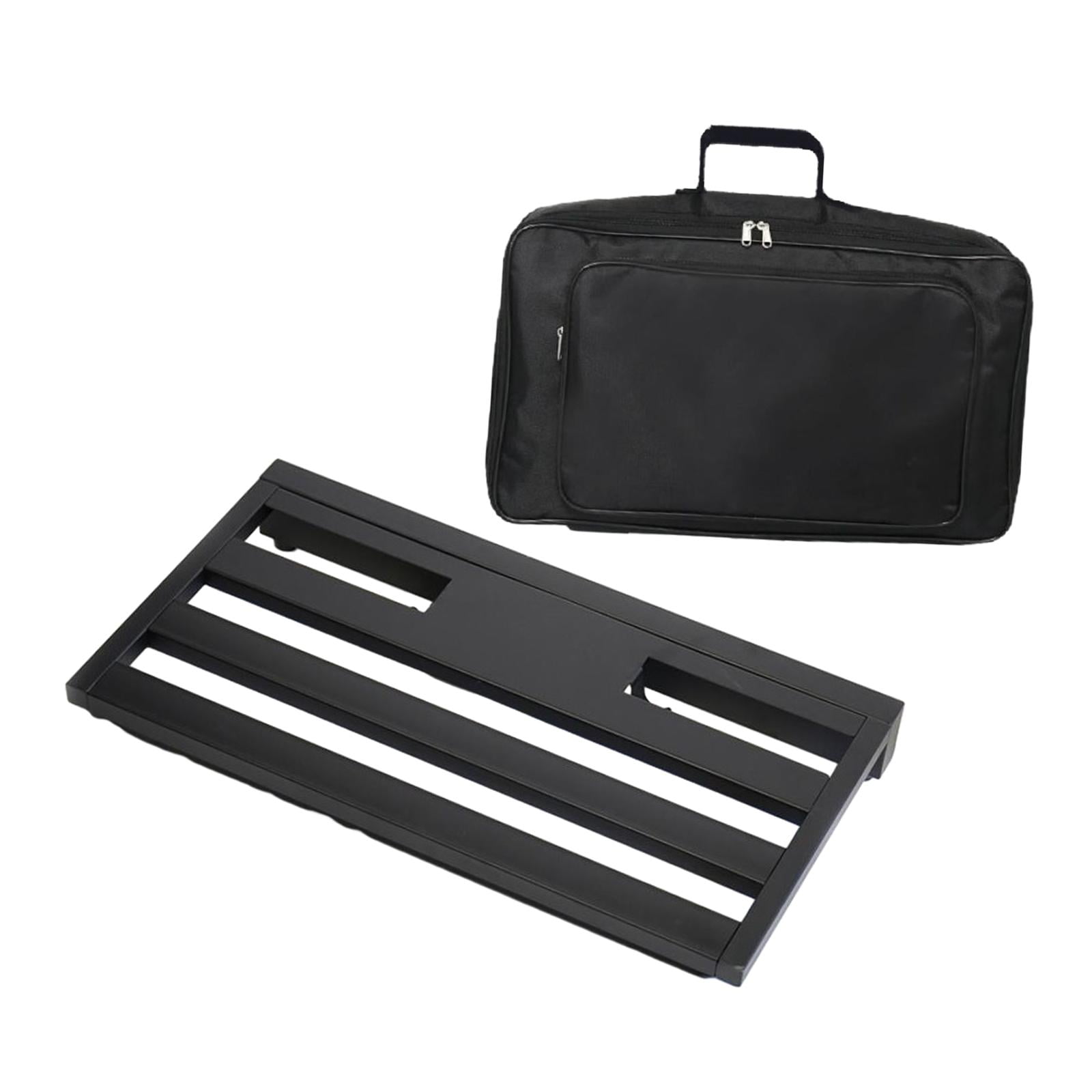 LeeQinersw Guitar Pedal Board 22''x12.4'' Sturdy Professional Lightweight Portable with Bag
